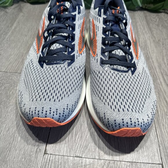 Men’s  Brooks Levitate 5 BLUE Orange Running Shoes Size 9 NEW SAMPLE main image 6